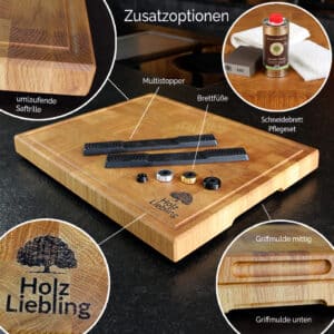 Additional options for Holz-Liebling cutting boards