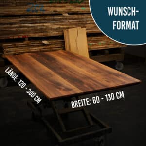 Tischplatte Nussbaum Esstisch Im Wunschformat
