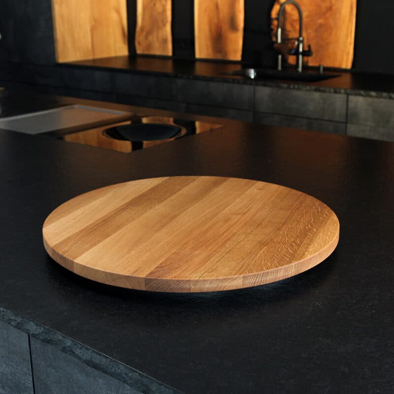 Turntable-60cm-Oak