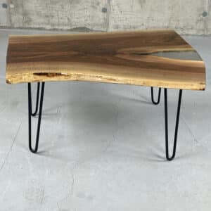 Coffee table in walnut 93x80x44cm image 2.jpg