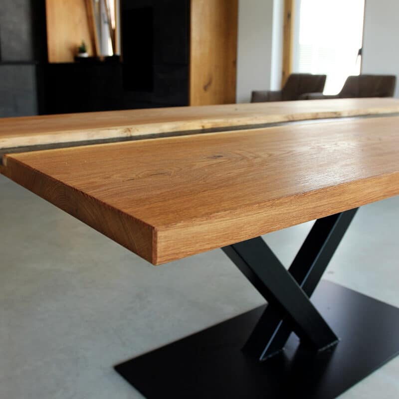 River table solid oak