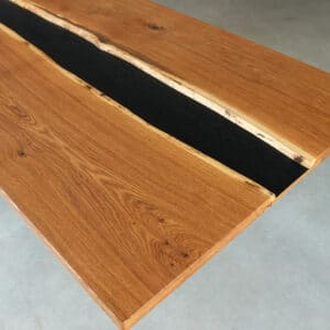 River-Table Tischplatte ohne Epoxidharz