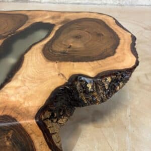 Furniture for wood darling - tree slice walnut 83 x 75 x 9 cm picture 2