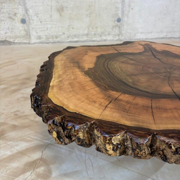 Furniture for Wood Liebling - Walnut Tree Slice with Bark 75 X 70 X 6Cm Image 4