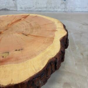 Furniture for wood favorite - tree disc pine with bark 65 x 60 x 8cm picture 4