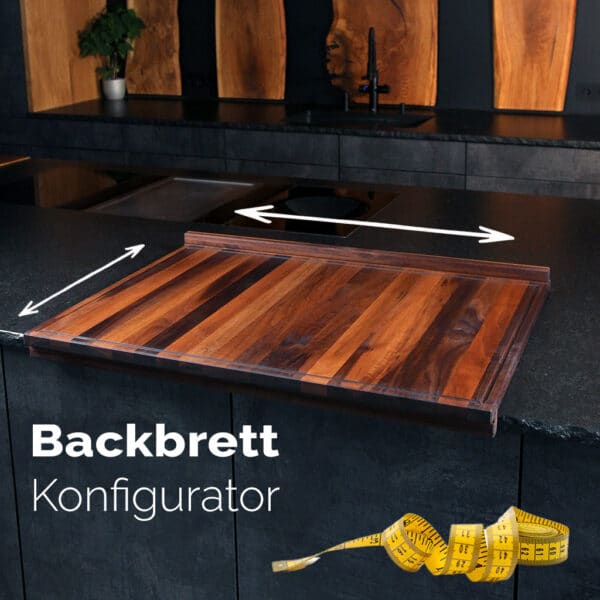 Houten favoriete bakplaatconfigurator