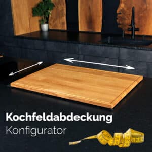 Configurator voor houten Darling kookplaatafdekking