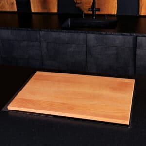 Hob cover-beech-top view