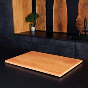 Hob cover-beech wood