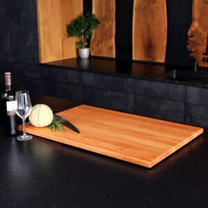 Cooktop cover-cherry-wood-favorite