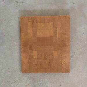 Beech end grain 35 x 30 x 2.5 cm