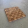 End grain board oak/maple 32 x 32 x 2.5 cm