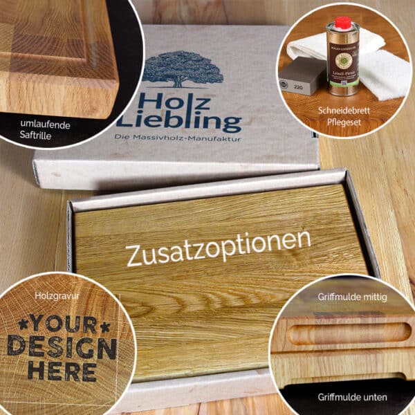 Additional options Cutting board service